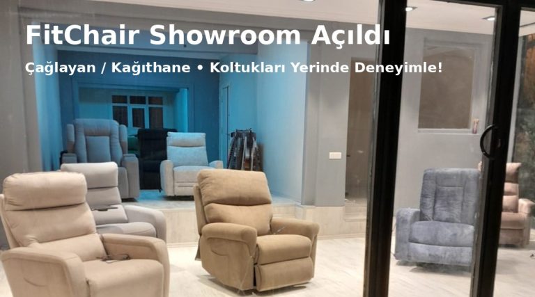 Yeni Showroomumuz Açıldı! Konforu Yerinde Deneyimleyin