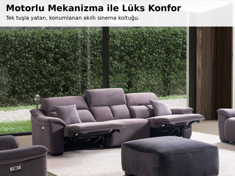 Motorlu Baba Koltukları: Evde Konforun Yeni Adı
